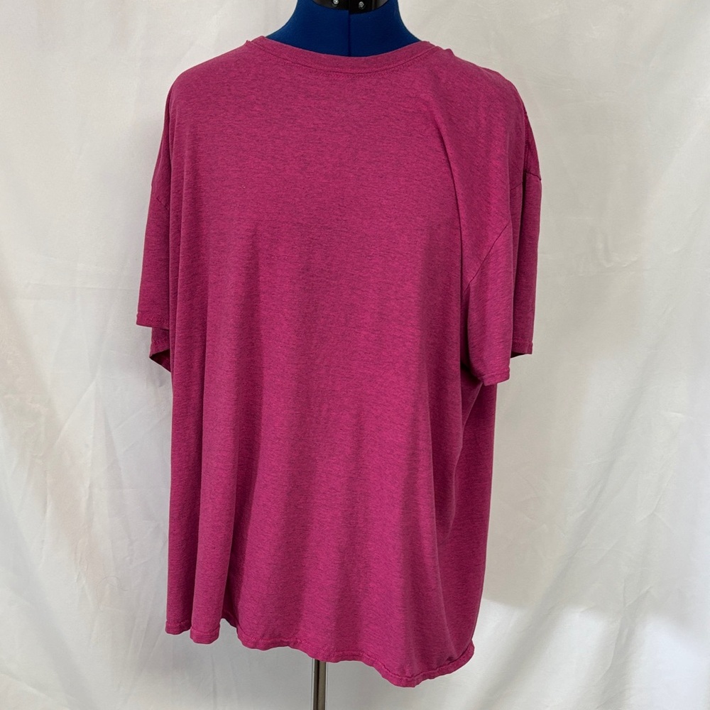 Casual Sandwashed Pink T-Shirt